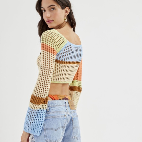 NWT Urban Outfitters Crochet Top - Picture 5 of 6